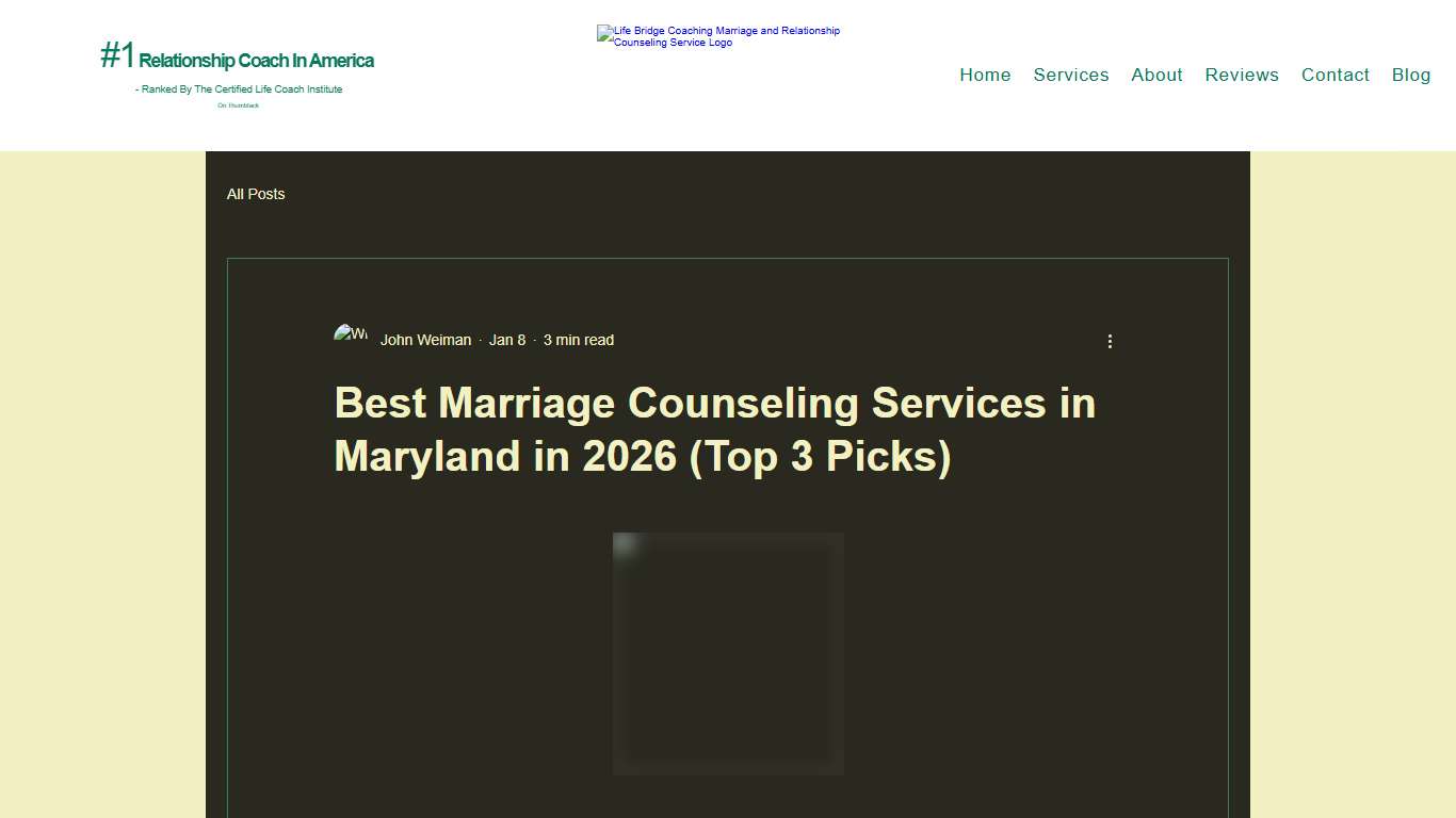 Best Marriage Counseling Services in Maryland in 2026 (Top 3 Picks)